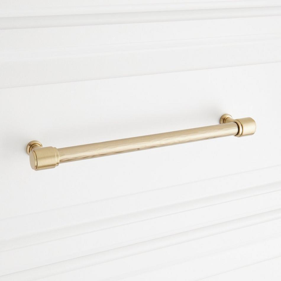 8-13/16" Lazzara Textured Oversized Cabinet Pull - Golden Champagne, , large image number 3