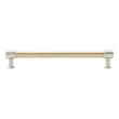 8-13/16" Lazzara Textured Oversized Cabinet Pull - Golden Champagne/Satin Nickel, , large image number 2