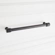 8-13/16" Lazzara Textured Oversized Cabinet Pull - Matte Black, , large image number 3