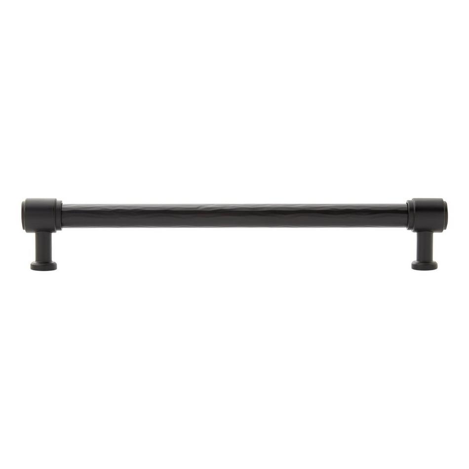 8-13/16" Lazzara Textured Oversized Cabinet Pull - Matte Black, , large image number 2