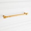 8-13/16" Lazzara Textured Oversized Cabinet Pull - Brushed Gold, , large image number 3
