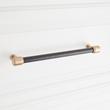 8-13/16" Lazzara Textured Oversized Cabinet Pull - Matte Black/Champagne Bronze, , large image number 3