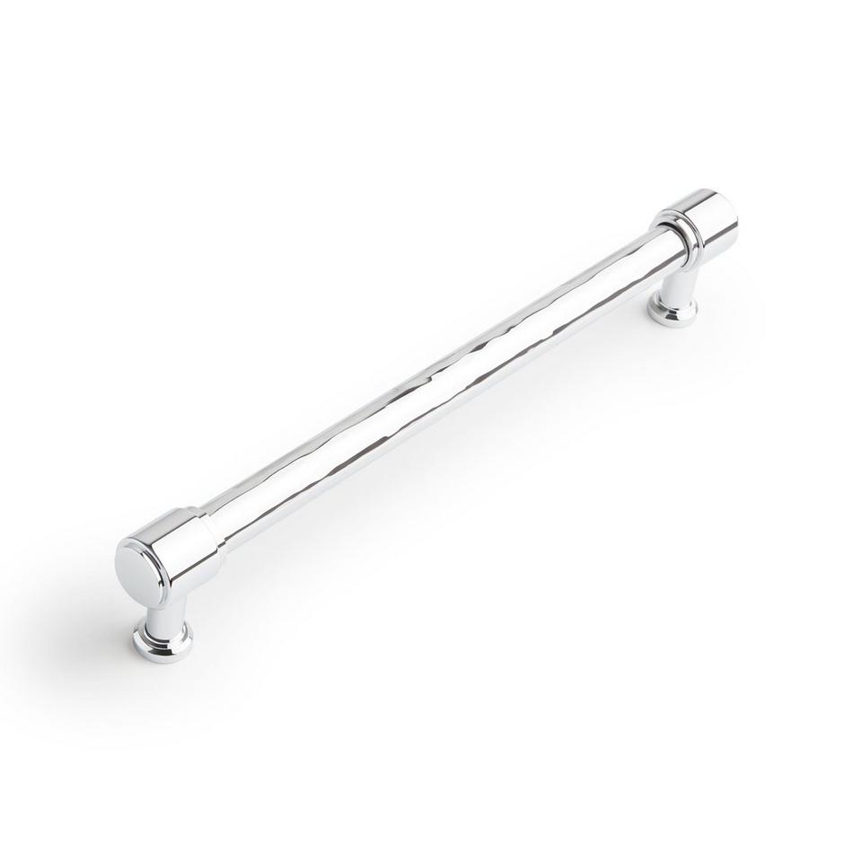 6-5/16" Lazzara Textured Cabinet Pull - Polished Chrome, , large image number 0