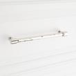 6-5/16" Lazzara Textured Cabinet Pull - Polished Nickel, , large image number 3