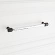 6-5/16" Lazzara Textured Cabinet Pull - Polished Chrome/Matte Black, , large image number 3