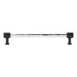 6-5/16" Lazzara Textured Cabinet Pull - Polished Chrome/Matte Black, , large image number 2