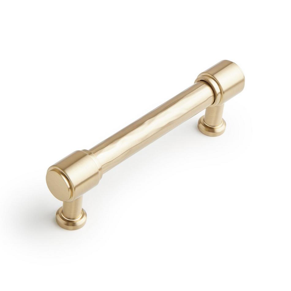 3-3/4" Lazzara Textured Cabinet Pull - Golden Champagne, , large image number 0