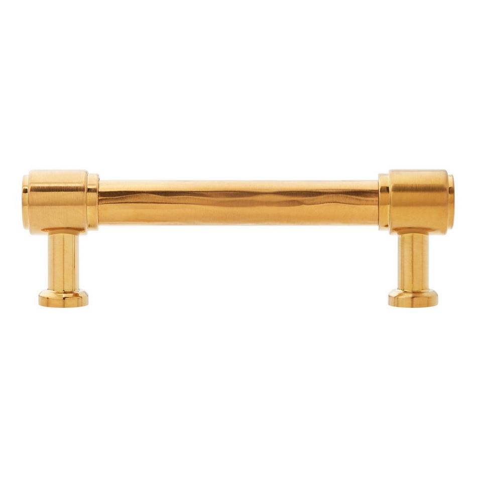 3-3/4" Lazzara Textured Cabinet Pull - Brushed Gold, , large image number 2