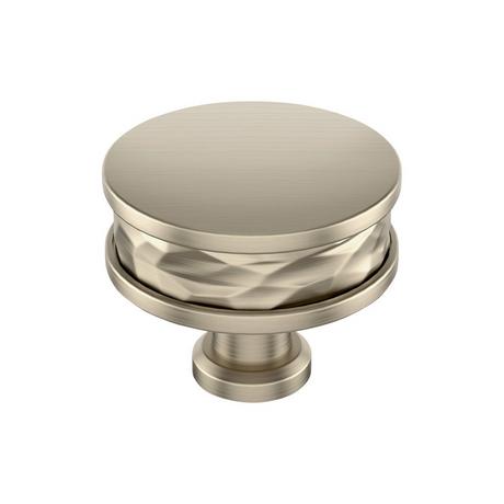 Lazzara Round Textured Cabinet Knob