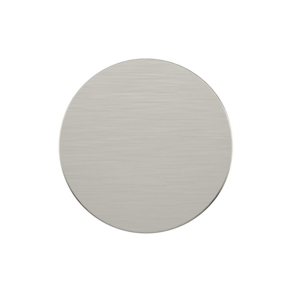 1-1/2" Lazzara Round Textured Cabinet Knob - Satin Nickel, , large image number 1