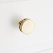 1-1/4" Lazzara Round Textured Cabinet Knob - Golden Champagne, , large image number 3