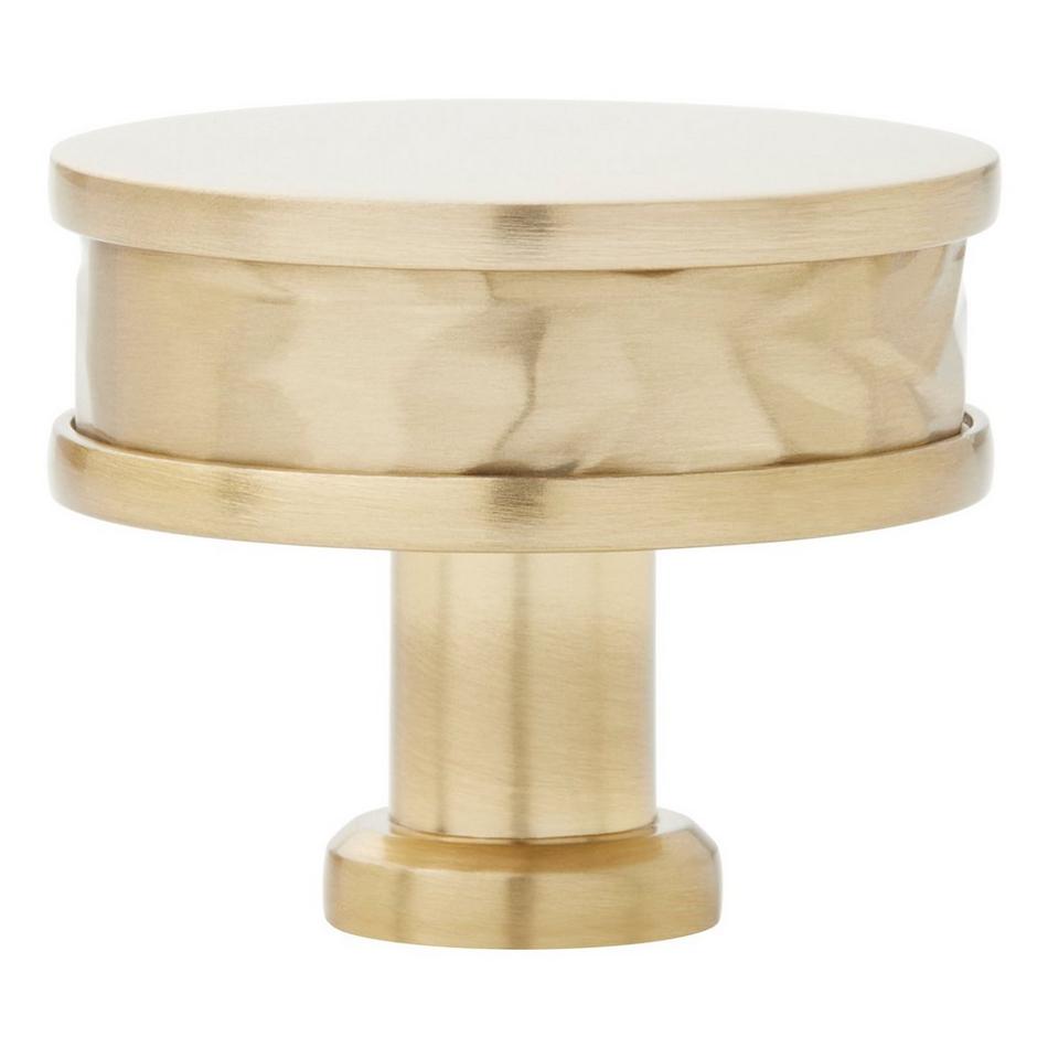 1-1/4" Lazzara Round Textured Cabinet Knob - Golden Champagne, , large image number 2