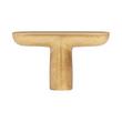 Novak Brass T Knob - Vintage Brass, , large image number 2