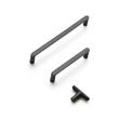 6-5/16" Novak Brass Cabinet Pull - Matte Black, , large image number 1