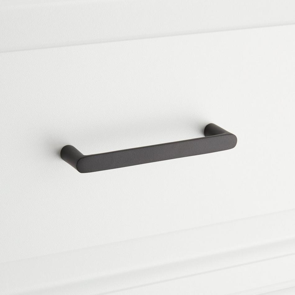 6-5/16" Novak Brass Cabinet Pull - Matte Black, , large image number 3