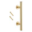 Adleigh Sliding Barn Door Handle - Champagne Brass, , large image number 1
