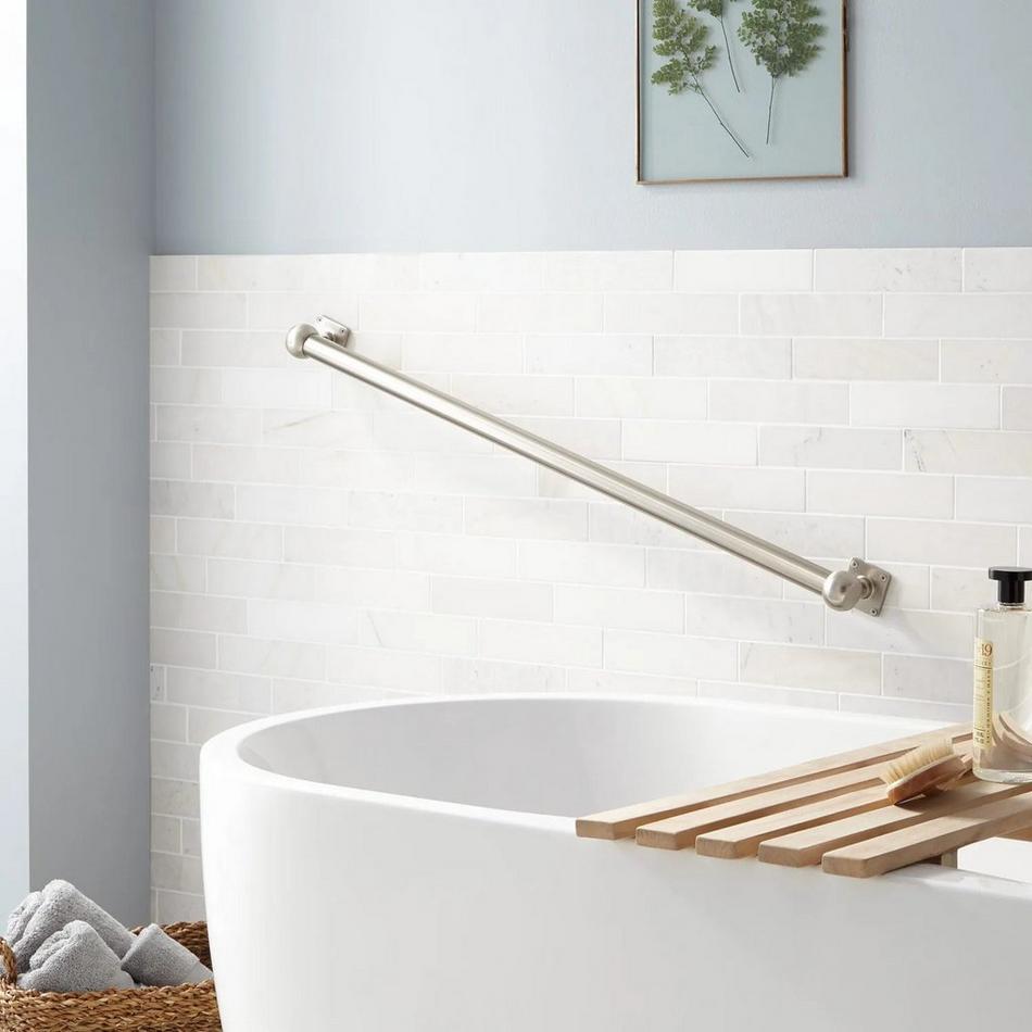 42" Cumbria Grab Bar - Brushed Nickel, , large image number 0