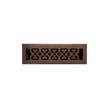 Hutch Steel Floor Register - Oil Rubbed Bronze 2-1/4" x 12" (3-1/2" x 13-3/8" Overall), , large image number 0