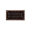 Alexandre Traditional Steel Floor Register - Oil Rubbed Bronze 6" x 14" (7-1/4" x 15-3/8" Overall), , large image number 0
