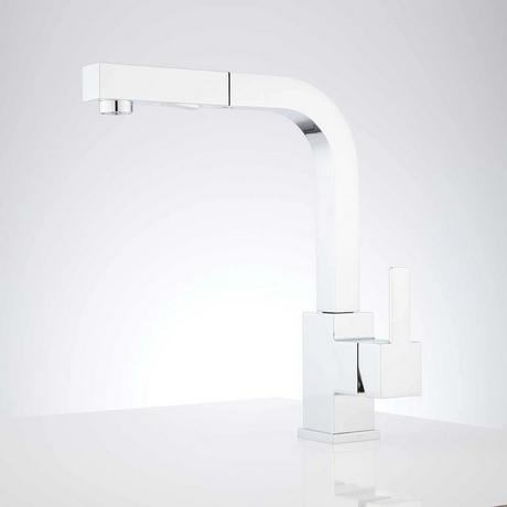 Castor Single-Hole Pull-Out Kitchen Faucet
