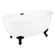 59" Watters Acrylic Clawfoot Tub - Imperial Feet, , large image number 3