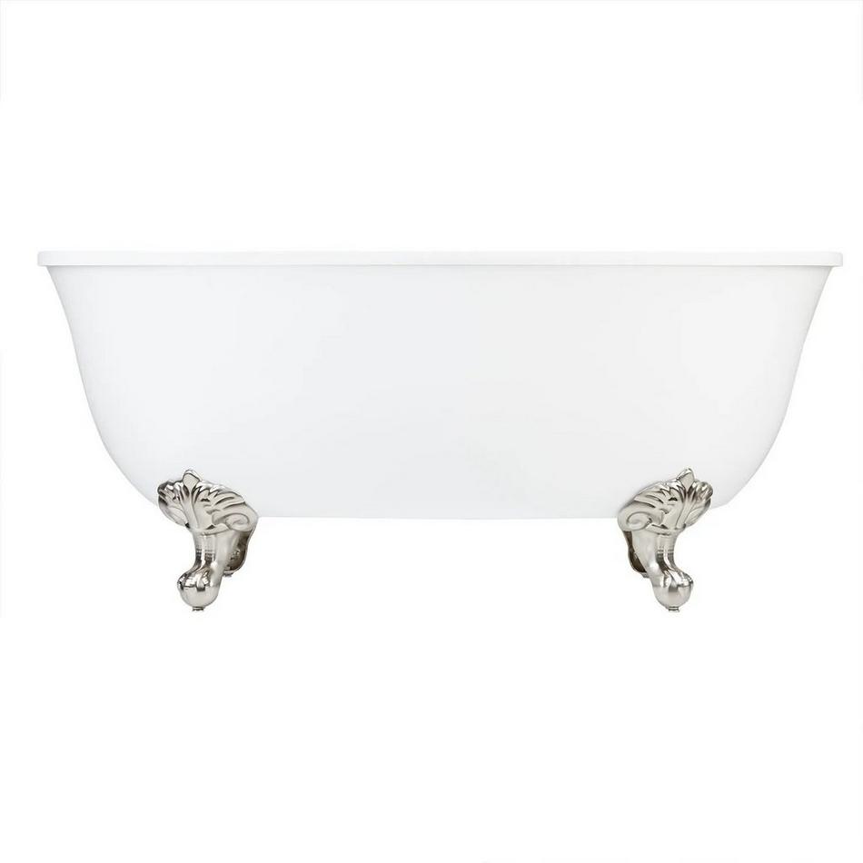 59" Watters Acrylic Clawfoot Tub - Imperial Feet, , large image number 1