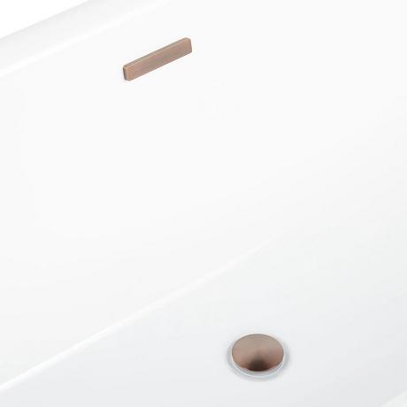 69" Serafini Freestanding Acrylic Tub