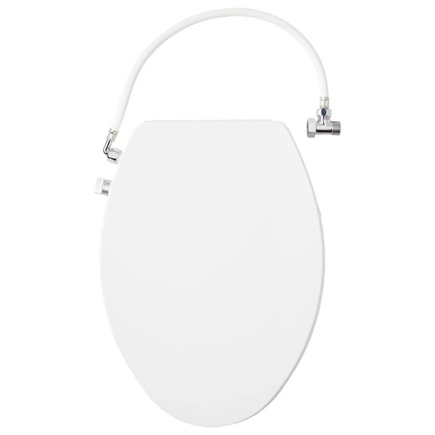 Brookdale Elongated Bidet Seat White Signature Hardware