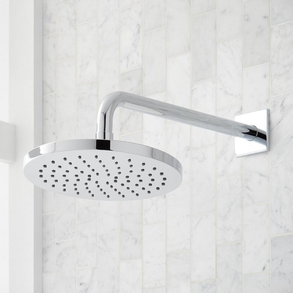Sefina Pressure Balance Shower System with Slide Bar and Hand Shower - Chrome, , large image number 1