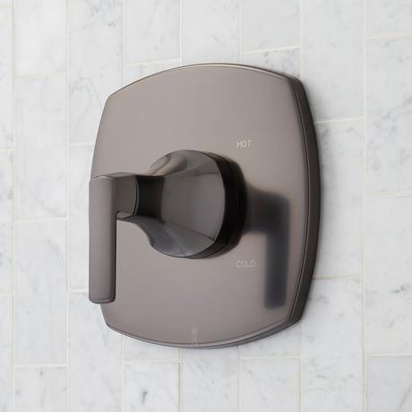 Sefina Pressure Balance Shower System with Slide Bar and Hand Shower