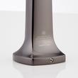 Sefina Wall-Mount Bathroom Faucet and Rough-in Valve - Gunmetal, , large image number 3