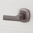 Sefina Wall-Mount Bathroom Faucet and Rough-in Valve - Gunmetal, , large image number 2