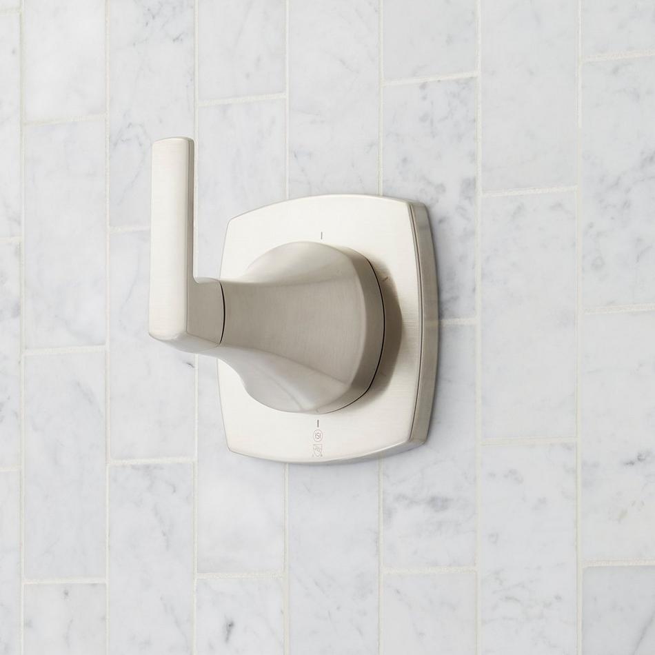 Sefina In-Wall Shower Diverter and 3/4" Rough-In Valve - Brushed Nickel, , large image number 0