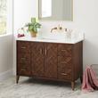 48" Patzi Vanity with Rectangular Undermount Sink - Chocolate Bark Brown, , large image number 1