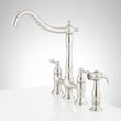 Delacour Bridge Kitchen Faucet with Side Spray, , large image number 15