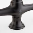 Delacour Bridge Kitchen Faucet with Side Spray - Matte Black, , large image number 4