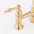Delacour Bridge Kitchen Faucet with Side Spray - Brushed Gold, , large image number 3