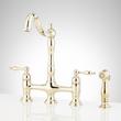 Delacour Bridge Kitchen Faucet with Side Spray, , large image number 10