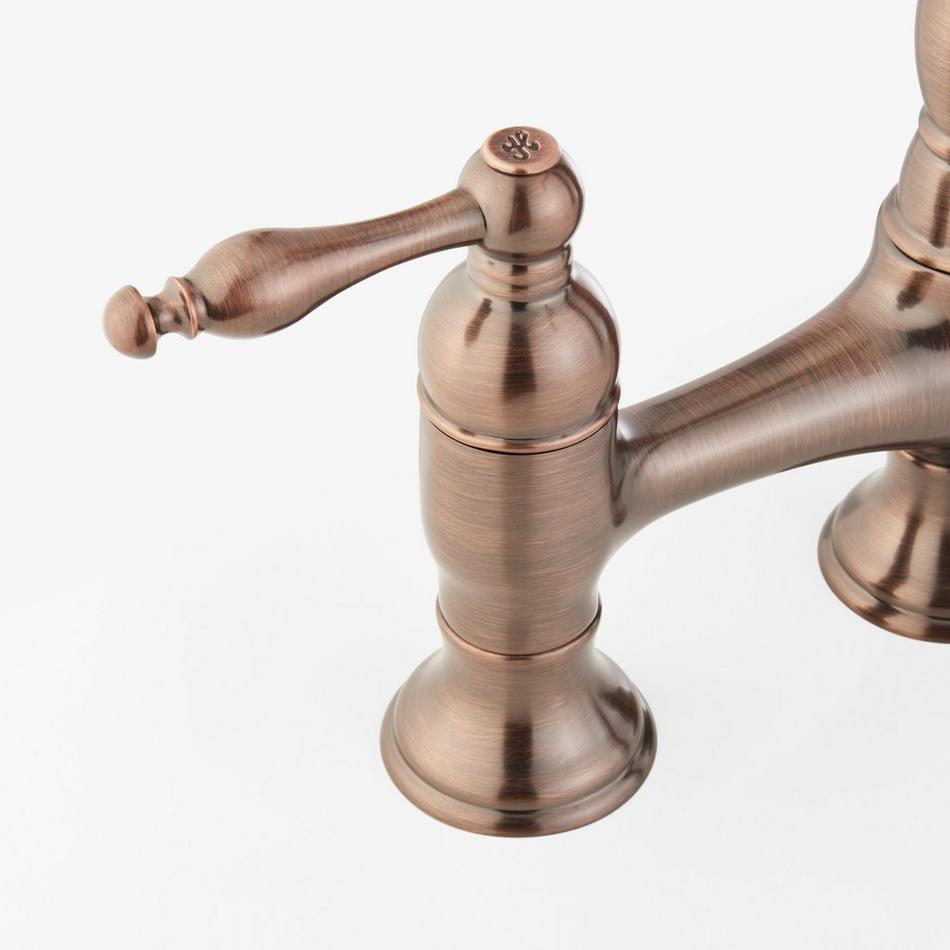 Delacour Bridge Kitchen Faucet with Side Spray - Oil Rubbed Bronze, , large image number 3