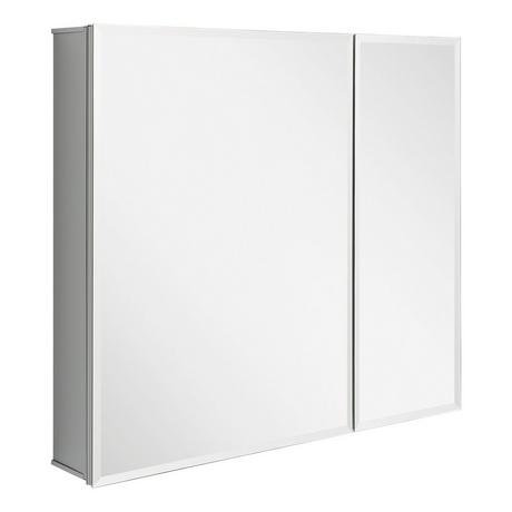 30" Alastor Two-Door Medicine Cabinet with Reversible Hinges