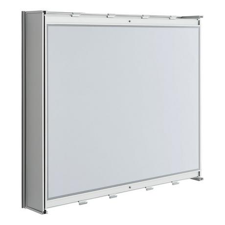 30" Alastor Two-Door Medicine Cabinet with Reversible Hinges