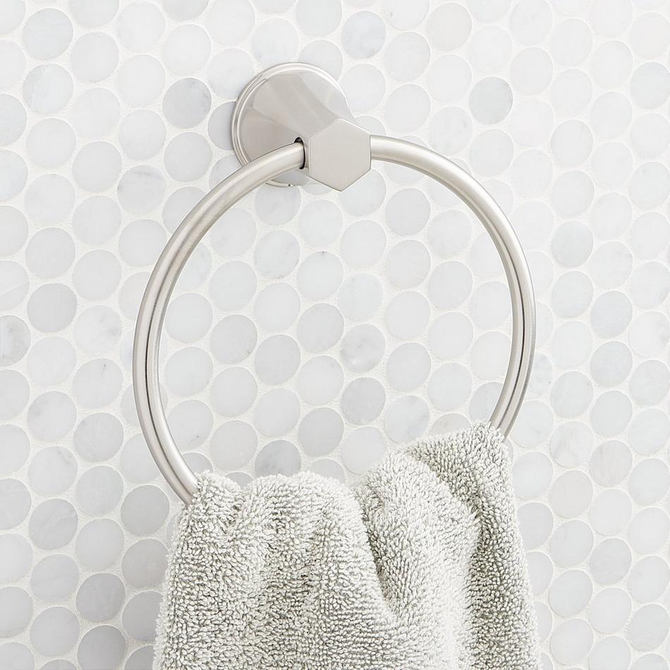 Elita Towel Ring, , large image number 0