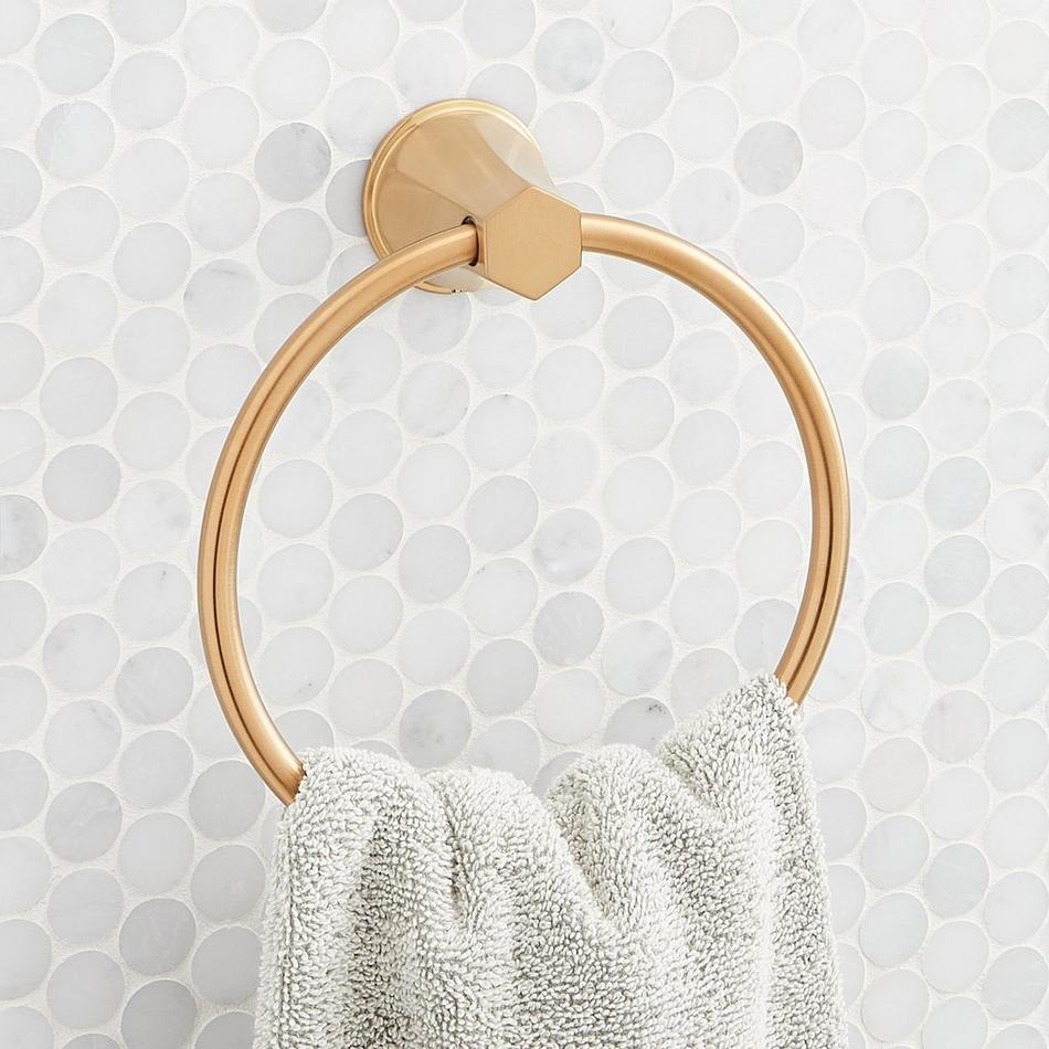 Elita Towel Ring, , large image number 1