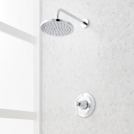 Elita Pressure Balance Shower System - Lever Handle