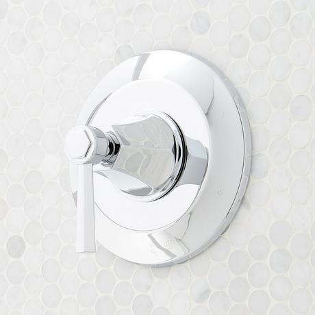 Elita Pressure Balance Tub and Shower System - Lever Handle