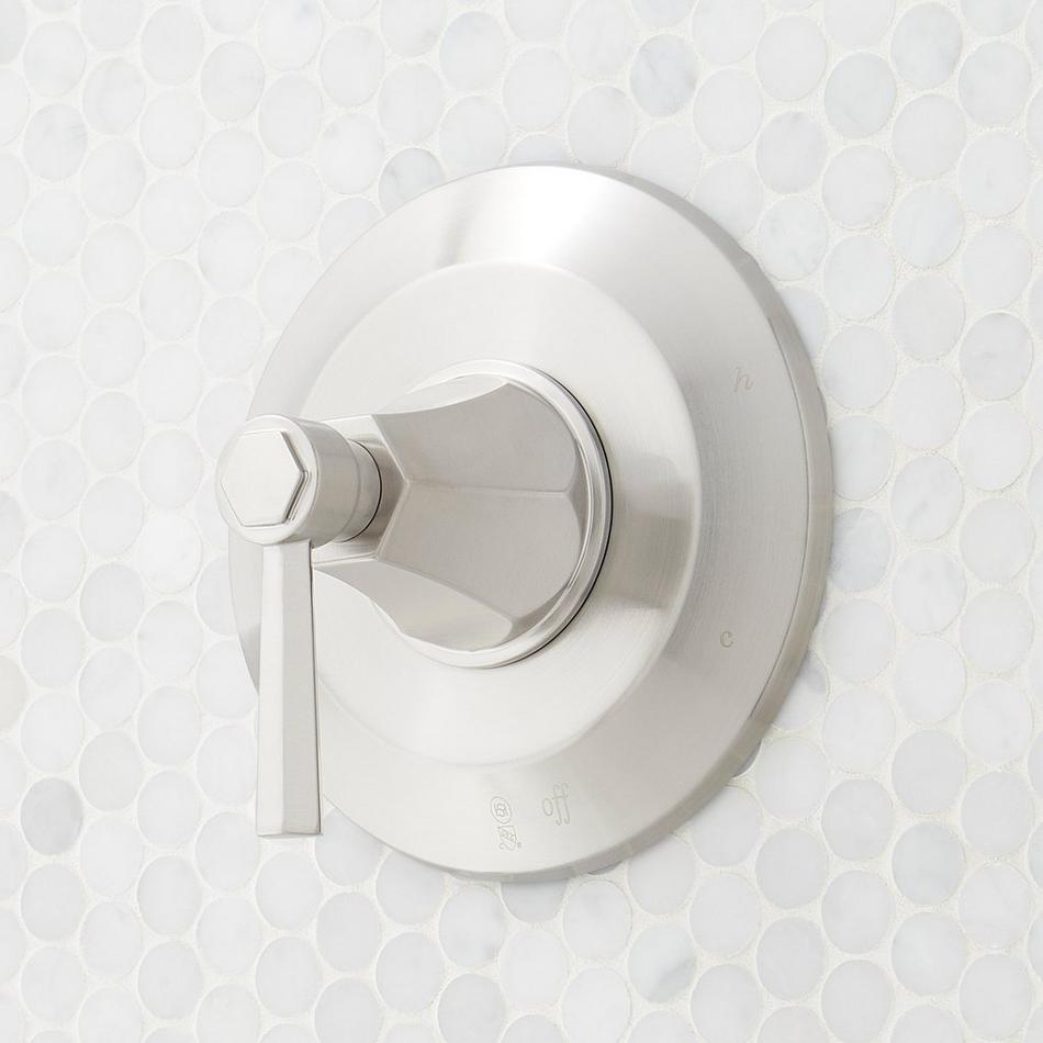 Elita Pressure Balance Tub and Shower System - Lever Handle - Brushed Nickel, , large image number 2