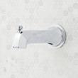 Elita Pressure Balance Tub and Shower System - Cross Handle - Chrome, , large image number 3