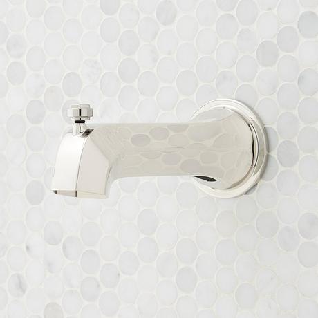 Elita Pressure Balance Tub and Shower System - Cross Handle
