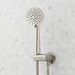 Elita Pressure Balance Shower System with Hand Shower - Lever Handles - Brushed Nickel, , large image number 4