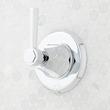 Elita Pressure Balance Shower System with Slide Bar and Hand Shower - Lever Handles - Chrome, , large image number 2